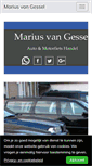 Mobile Screenshot of mariusvangessel.nl